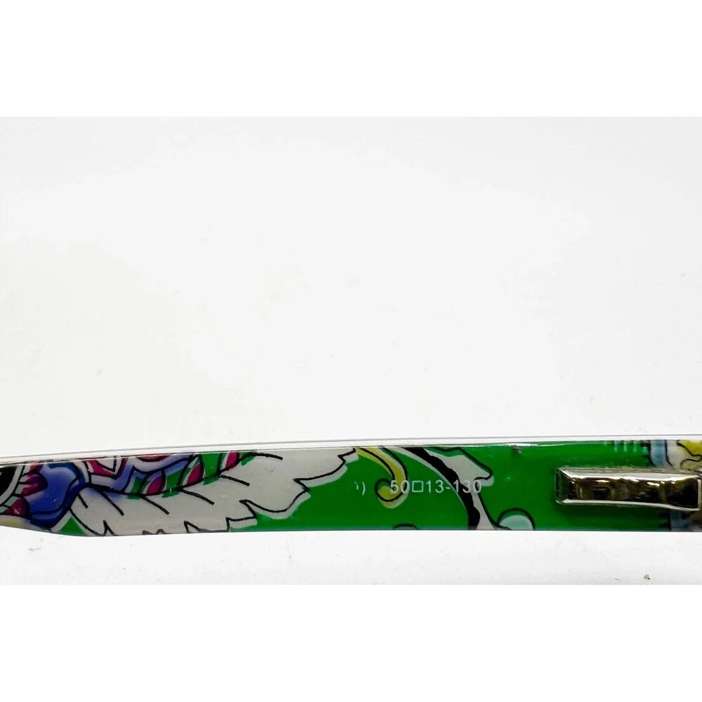 Vera Bradley Eyeglass Frames Womens Purple Green Floral VB Aster 50-13-130